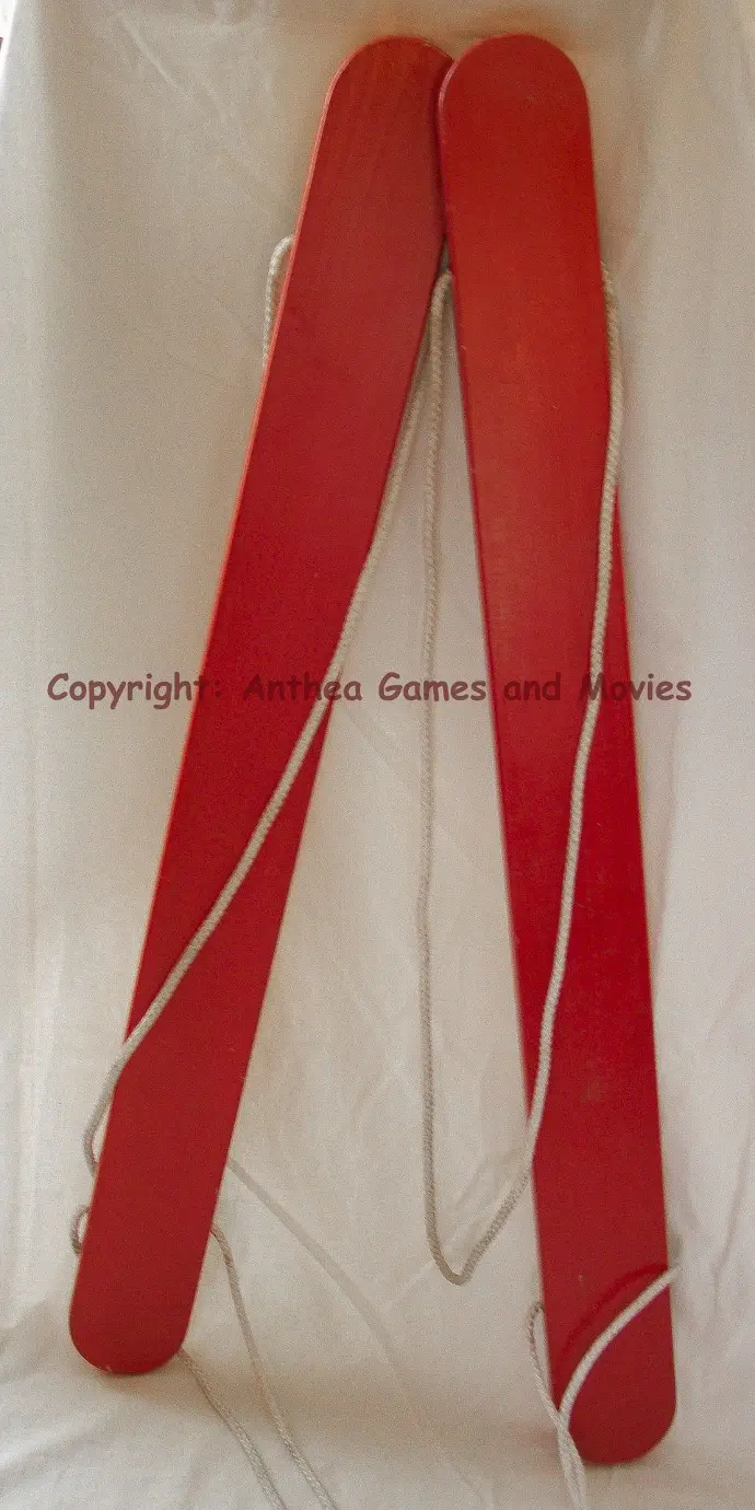 Location du jeu en bois "ski" - Anthea Games